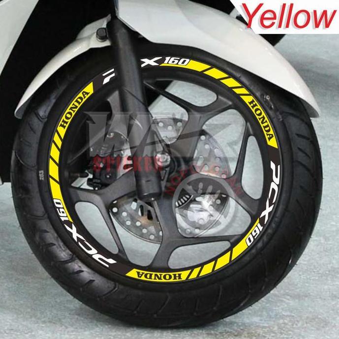 Sticker velg pcx 160 sticker new pcx 160 fullset