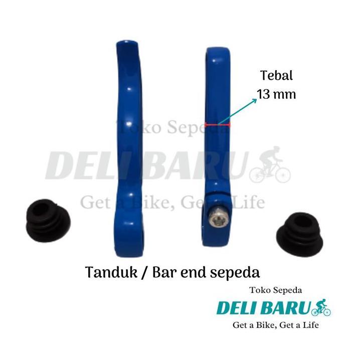 Promo Tanduk Stang Bar End Pegangan Ujung Sepeda Anak Bmx Lipat Federal Mtb Fixie Minion Cod