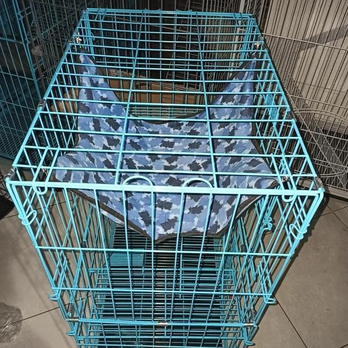 Ready kandang kucing tingkat 2 lantai kandang octagon c-239