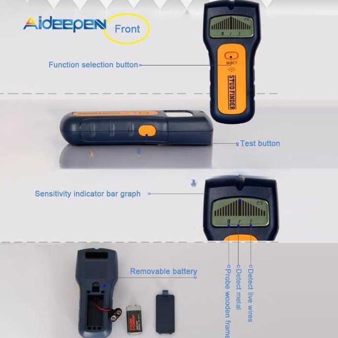 Murah Metal Detector Alat Pendeteksi  Logam Kabel Pipa Air Di Dalam Tembok
