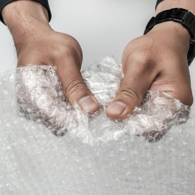 Picnpic- Plastik Bubble Wrap 125Cm Bubble Wrap Berwarna Dkm Plus Roll