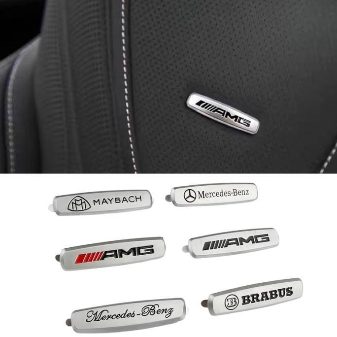 NEW Emblem Car Seat Mercedes Benz AMG Mercedes Benz Emblem Kursi Jok Mobil