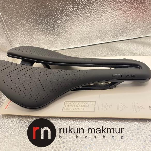 Promo Bontrager Aeolus Pro Saddle 155mm Carbon Rail - Ultra Light Weight Aero Road Saddle - Sadel Se