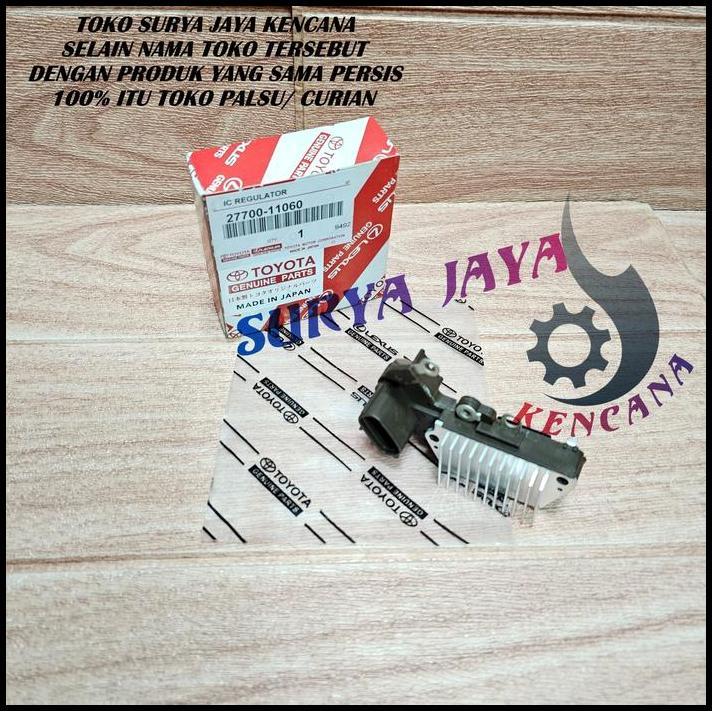 DISKON IC REGULATOR IC ALTERNATOR TOYOTA KIJANG 7K KIJANG EFI !!!!