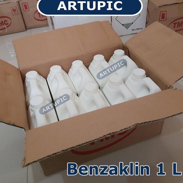 Ready Benzaklin 1 Liter Desinfektan Antiseptik Sanitasi Desinfeksi Disinfekt