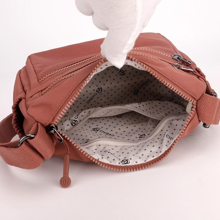 Tas Wanita Korean Style- Tas Selempang Wanita Import Chibao 91278-Sf#