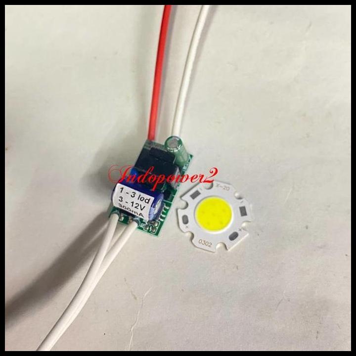 DISKON DRIVER LED 3 WATT + CHIPS ON BOARD 3 WAT 