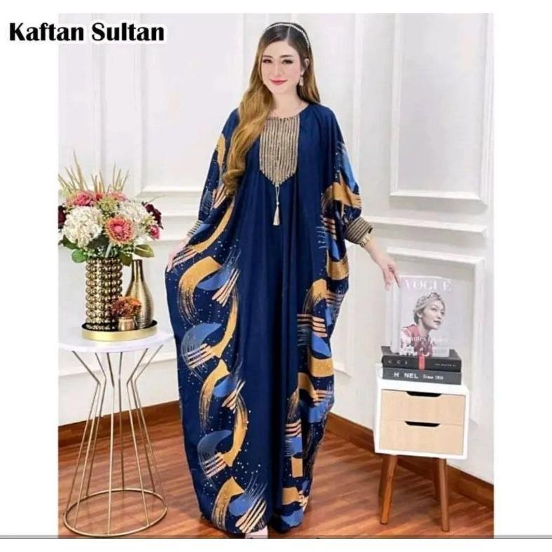 Harga Grosir Kaftan Gamis Jumbo - Kaftan Rayon - gamis renda Sultan viral
