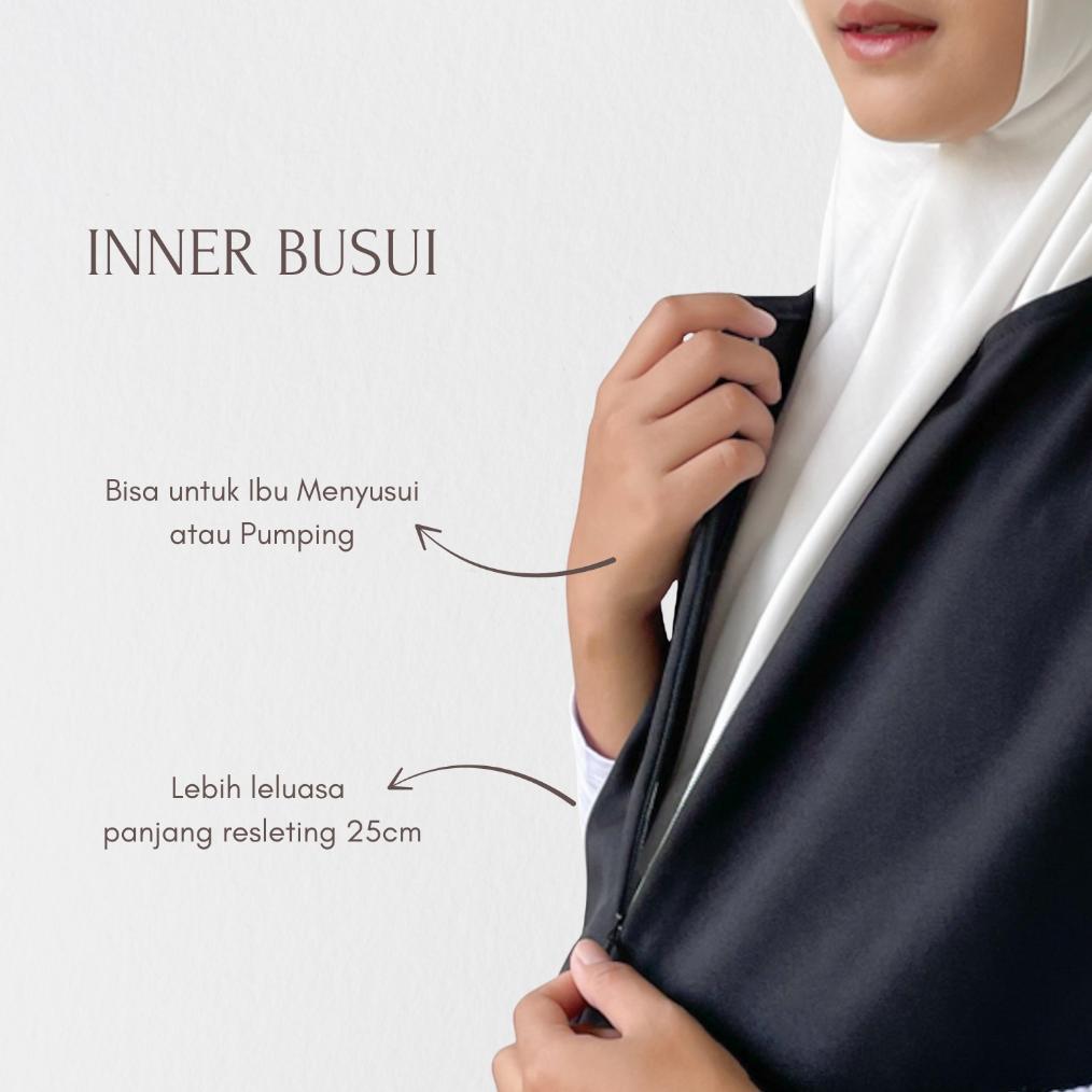 Gratis Ongkir Inner Busui Bumil Jumbo Resleting Depan Atasan Tanpa Lengan LXXL Bahan Lady Zara Nyama