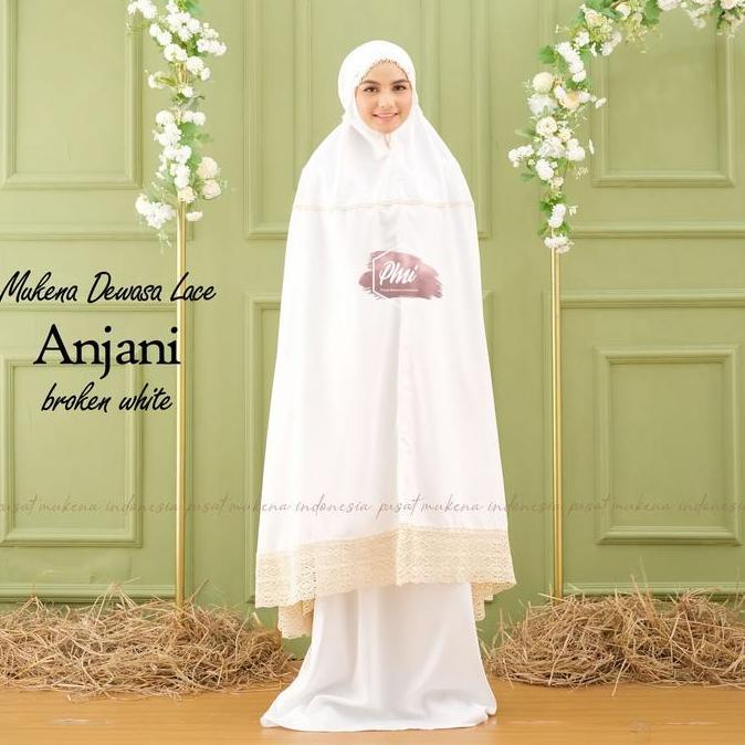 MUKENA DEWASA KATUN MIKRO LACE ANJANI