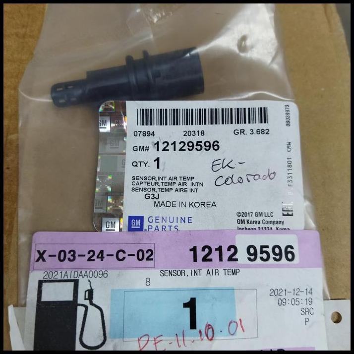 TERLARIS SENSOR INTAKE AIR TEMPERATUR IAT CHEVROLET COLORADO 