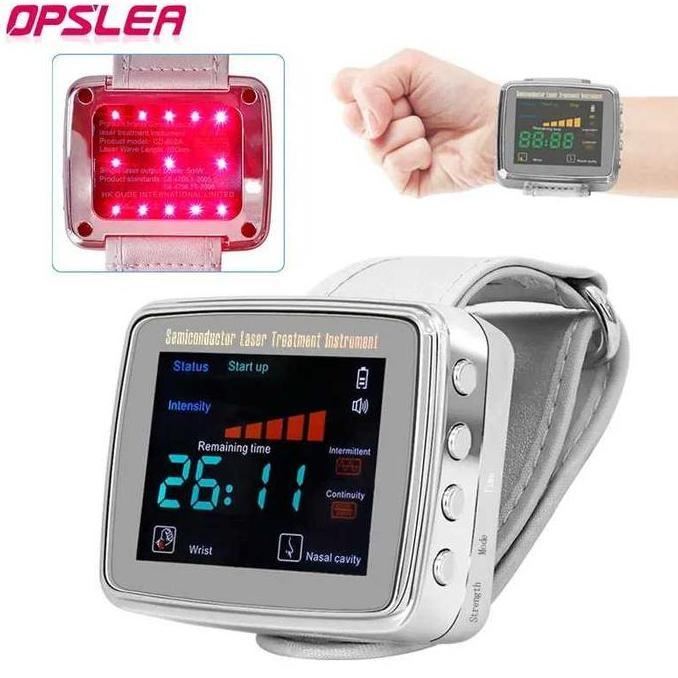 SHIOZENG Jam Tangan Terapi Nano Laser Therapy Watch 13 Hole 650nm