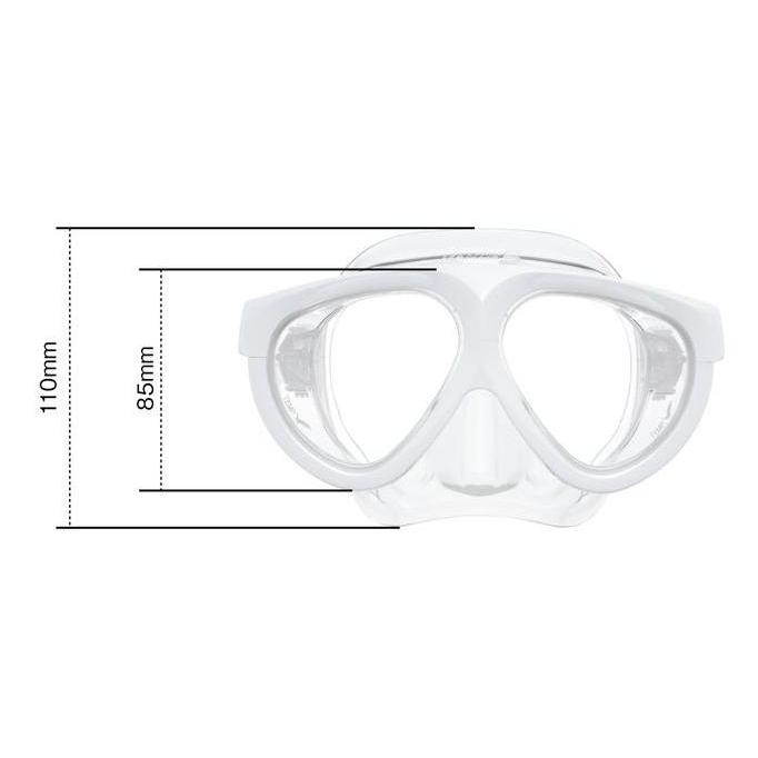 Diving Mask Gull Mantis 5 Rubber Black