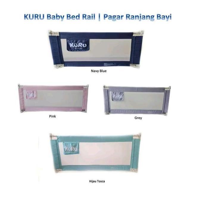 KURU Baby Bedrail Pembatas Pengaman Pagar Kasur VIP