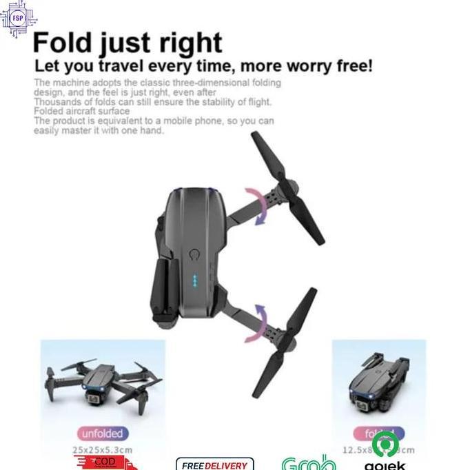 Drone E99 K3Pro 4K Hd Dual Camera Murah