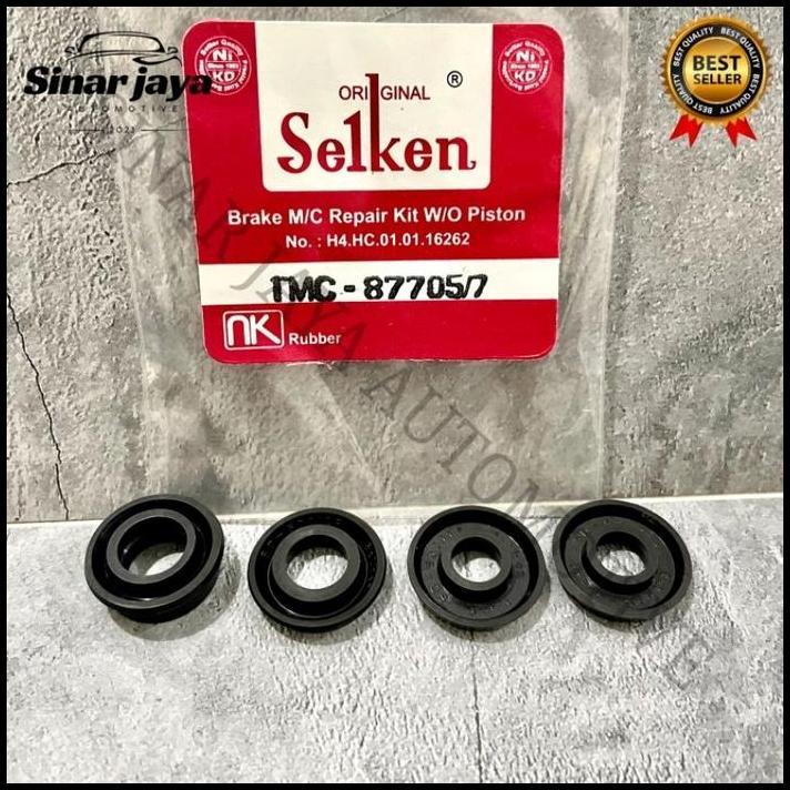 TERLARIS KARET SEAL KIT MASTER REM CENTRAL ATAS CHARADE CARADE G10 G11 SEIKEN 1SET 