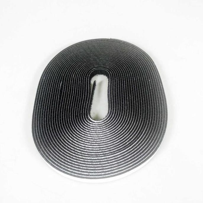 LADHUVHI Pita Perekat Bolak Balik Velkro Pengikat Hook and Loop Strip Tape 8mm