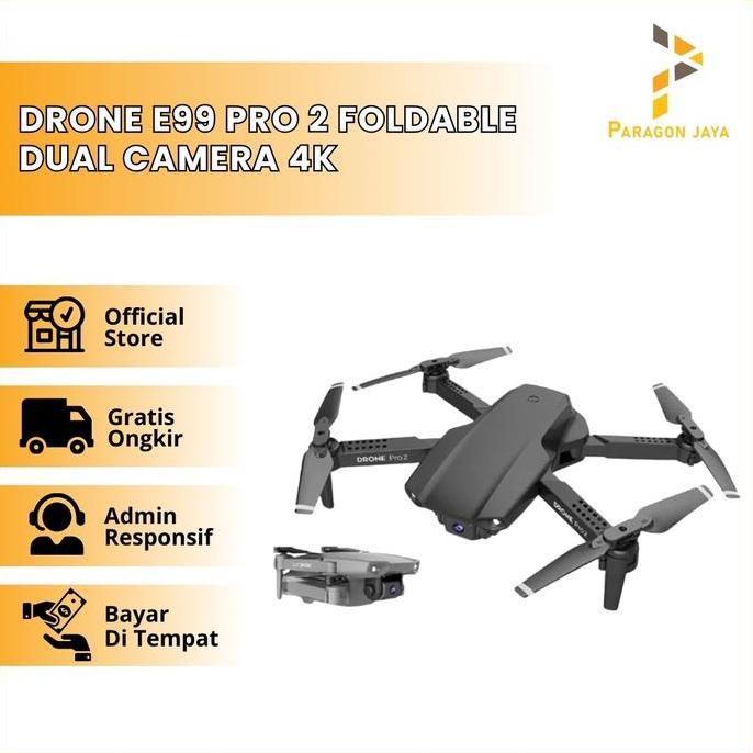 NEW Drone Kamera / Drone Camera E99 PRO2 E99 PRO 2 Foldable Dual Camera