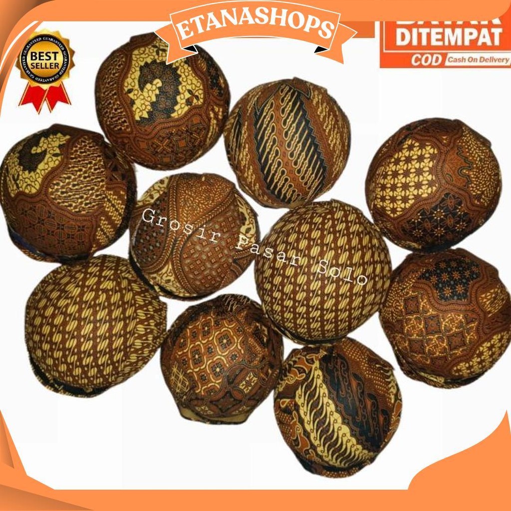 Blangkon Solo Jebeh Batik / Blangkon Solo / Blangkon Anak / Blangkon Dewasa Sale