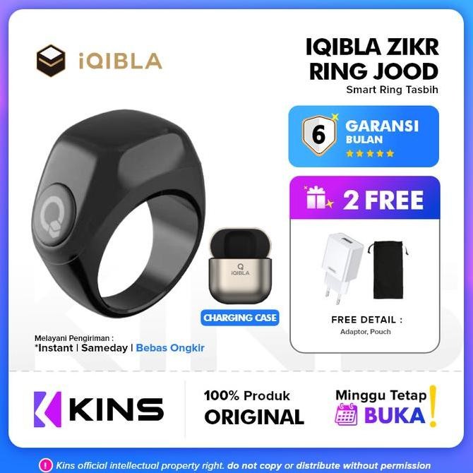 Iqibla Zikr Ring Jood / Iqibla Zikr Smart Ring Jood Cincin Tasbih Digital Original Iqibla Cincin Tas