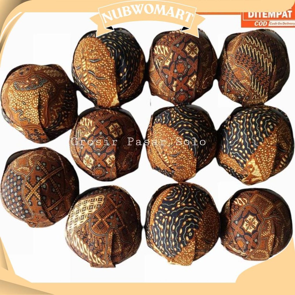 Blangkon Solo Jebeh Batik / Blangkon Solo / Blangkon Anak / Blangkon Dewasa Promo
