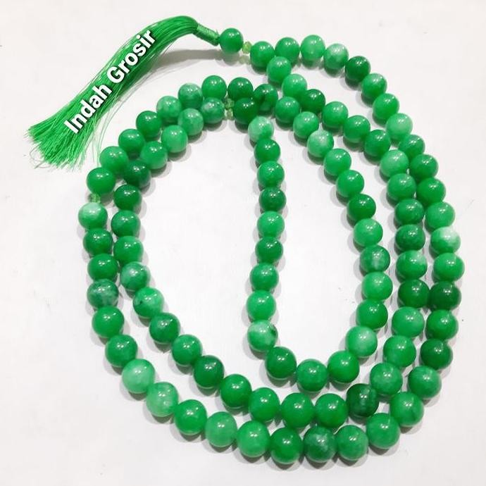Tasbih Batu Giok Original 12Mm 99Butir
