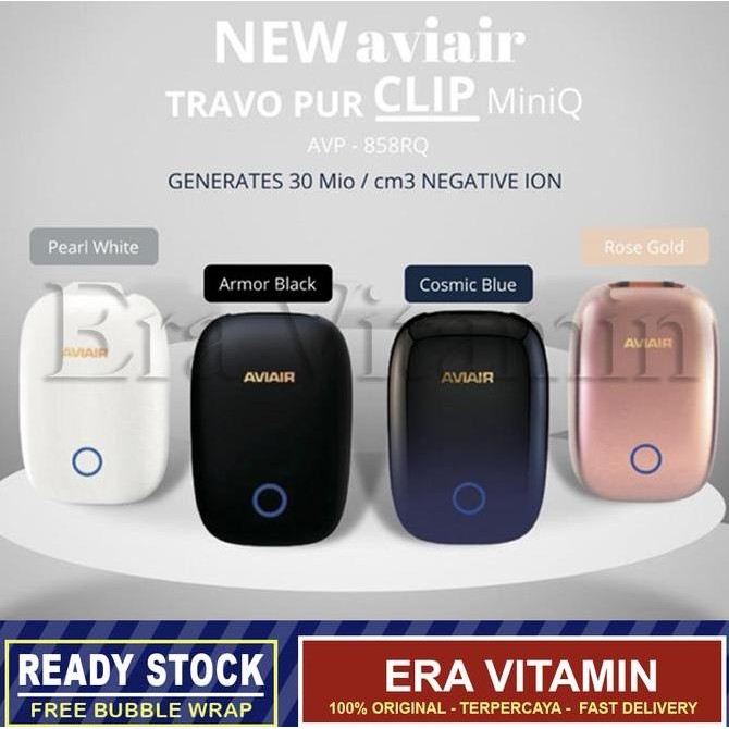 Travopur Clip Mini Q Aviair Avp 858 Rq Personal Air Purifier Aviar