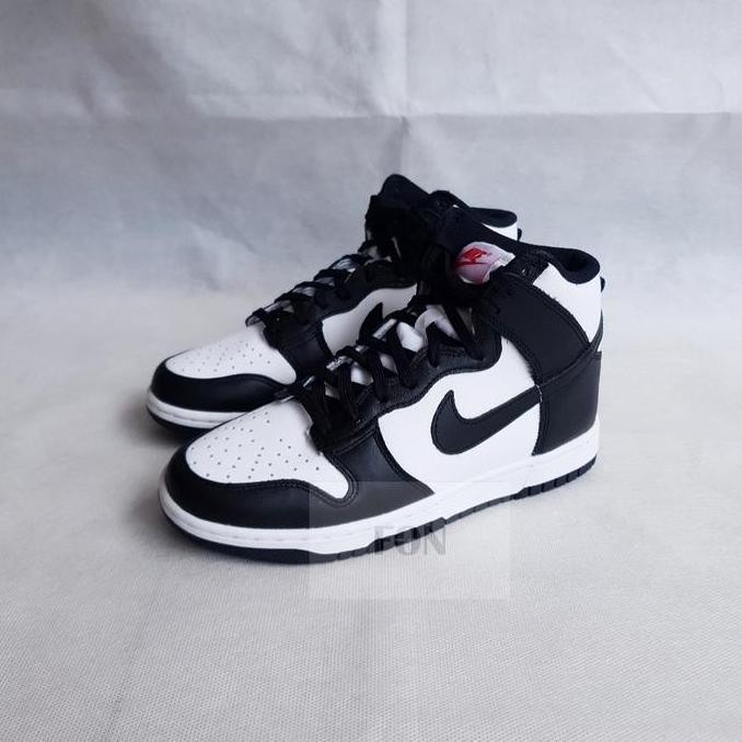 Nike Dunk High Black White Womens