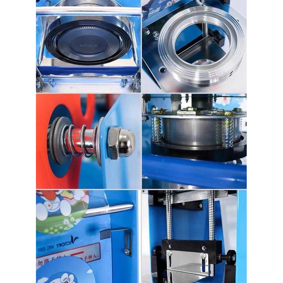 Mesin Cup Sealing Semua Ukuran Cup Mesin Press Gelas Plastik Besi Sealer1 6-18Oz Vacuum