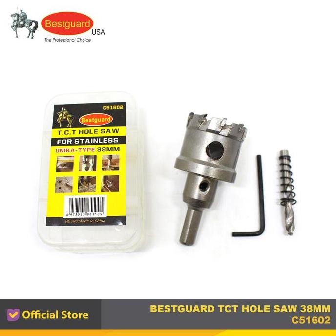 TCT HOLE SAW 38MM BESTGUARD