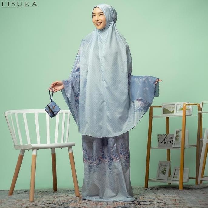 Fisura Scarf Mukena Traveling Mini Aisyah Muslim Sajadah