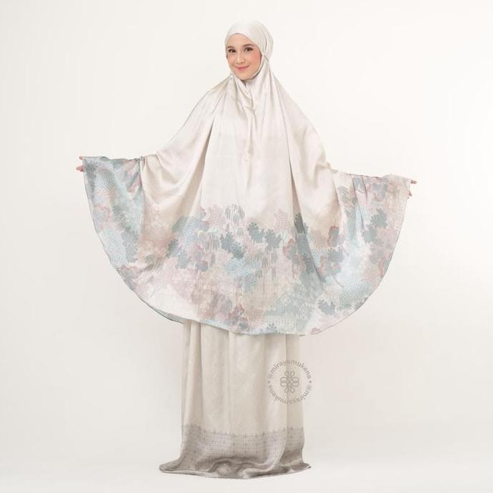 Mukena Travel Printing Miraya Jardin Moon