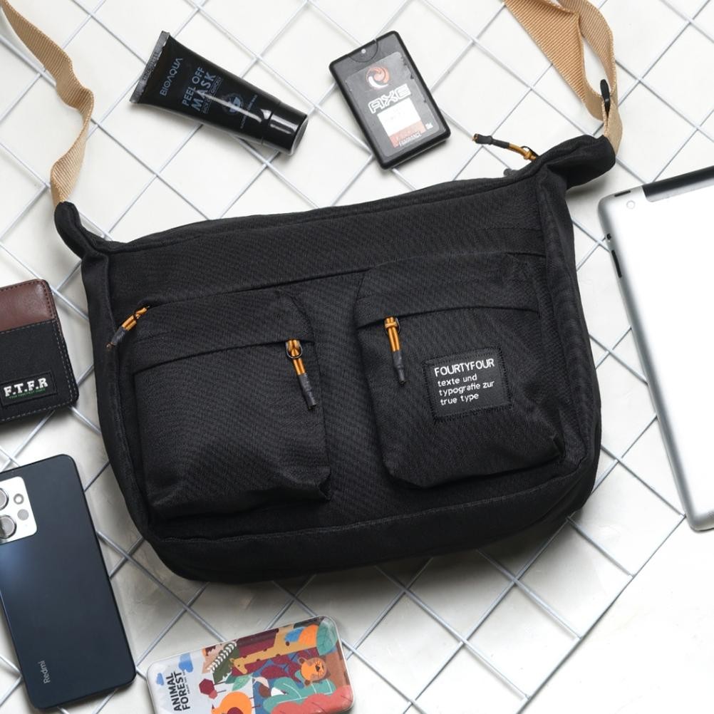 Promo.. Tas Selempang Pria Fourtyfour Promess - Tas Mesenggers Jh85