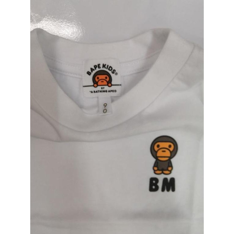 BAPE Kids A Bathing Ape Baby Milo Kids T Shirt