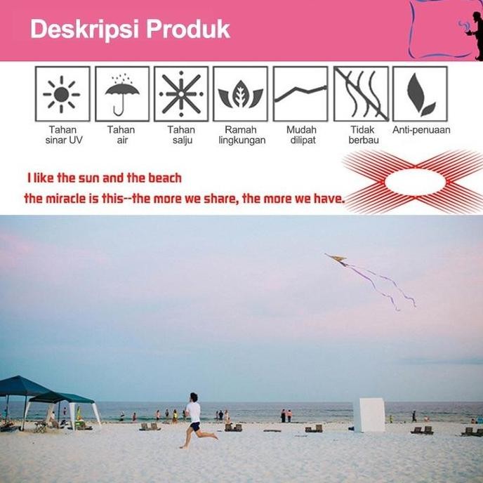 FUSHIGURO- Tenda Lipat 3x3 Tenda Jualan Pameran Bazar Gazebo/Tenda Jualan Set Lengkap Tenda Lipat Di