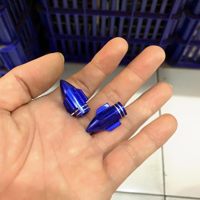 COD TUTUP PENTIL BAN VARIASI MOTOR / MOBIL / SEPEDA MOTOR LISTRIK SELIS MOLIS MODEL ROKET