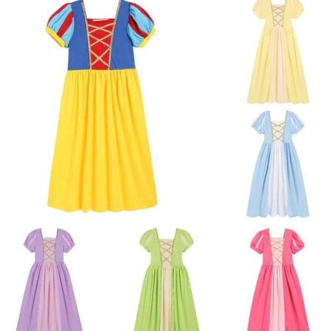 div new collection GAUN DRESS KOSTUM PRINCESS ANAK dan Dewasa BELLE