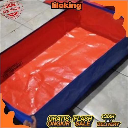 New Sale TERPAL KOLAM IKAN A5 1x0,50x0,25/ kolam kotak/Terpal ikan/Terpal kolam mini/Terpal ikan cup