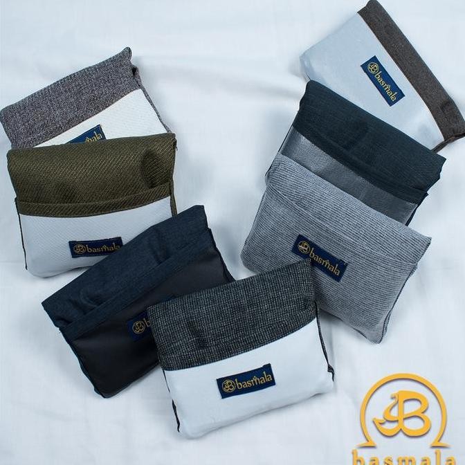 Sajadah Travel Antislip/ Sajadah Saku /Sajadah Dompet 110 cm x 60 cm SMR