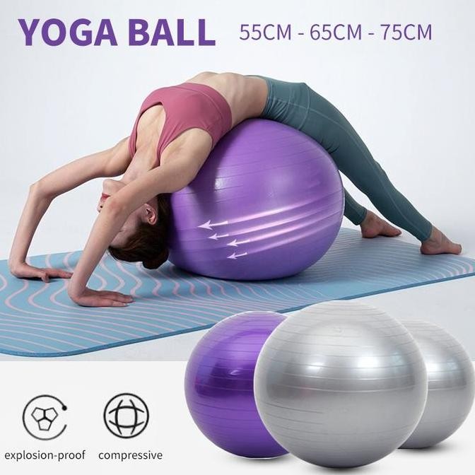 Bola Fitness Gym Pilates Bola Yoga Bola Senam Ibu Hamil NS