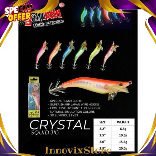 Big Promo SQUID JIG ICHIBAN CRYSTAL