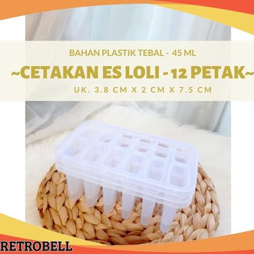 Big Sale Cetakan es krim stik -  Cetakan es stik 12 slot, Jual Cetakan Es