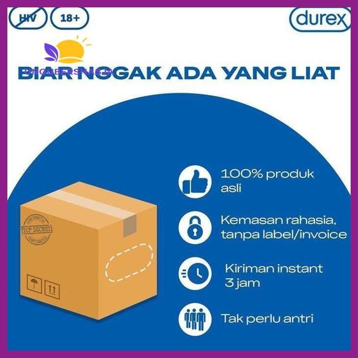(ORIGINAL) DUREX - KONDOM TIPIS ISI 12 | KONDOM GERIGI | KONDOM DUREX KESEHATAN PERLENGKAPAN MEDIS R