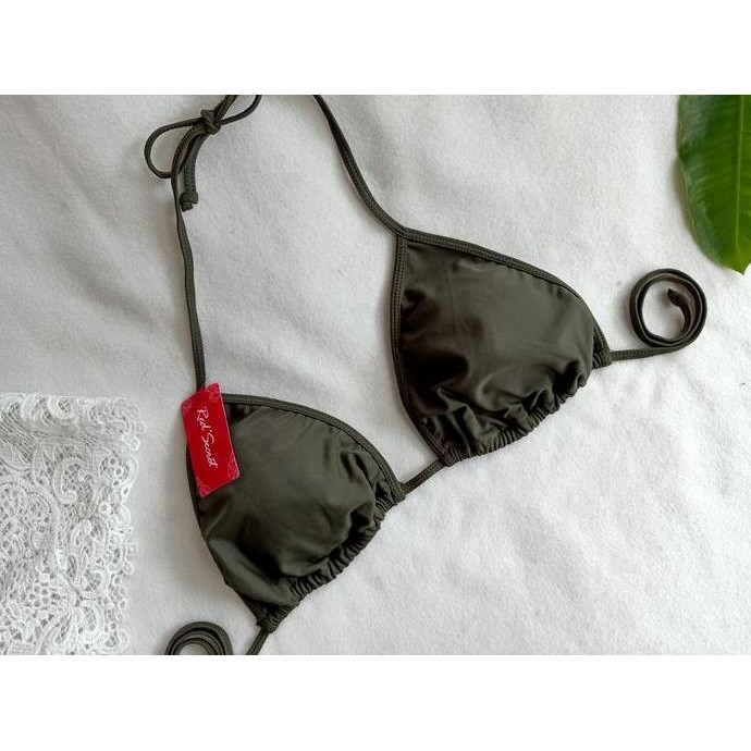 BK 3302 RXO3 HIJAU TUA ARMY - BIKINI SEGITIGA CELANA BOXER