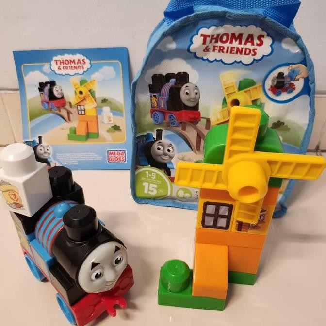 fisher price mega bloks Thomas  At The Mill blocks preloved