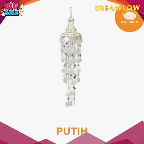 Gercep Lonceng Angin Kerang - Wind Chime - Kerang Gantungan - Kerang Kap Lampu - Kerang Dekorasi - K