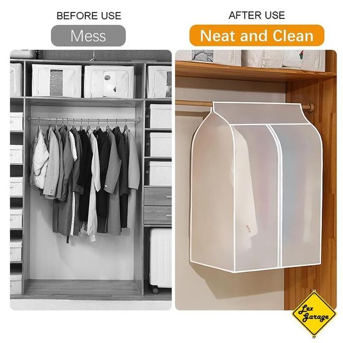 Cover Plastik Baju Gantung Plastik Penutup Pakaian Sarung Baju Jas