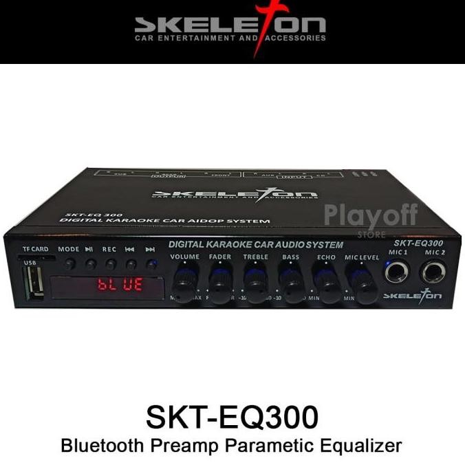 Skeleton BT Preamp Parametic Rqualizer SKT-EQ300
