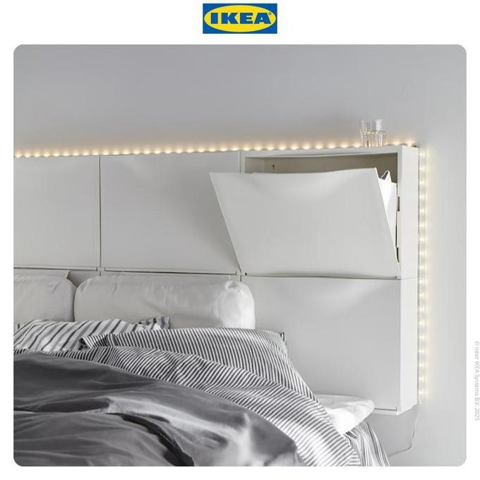 IKEA TRONES Kabinet / Tempat Sepatu Serbaguna 52x18x39 cm Isi 2pcs