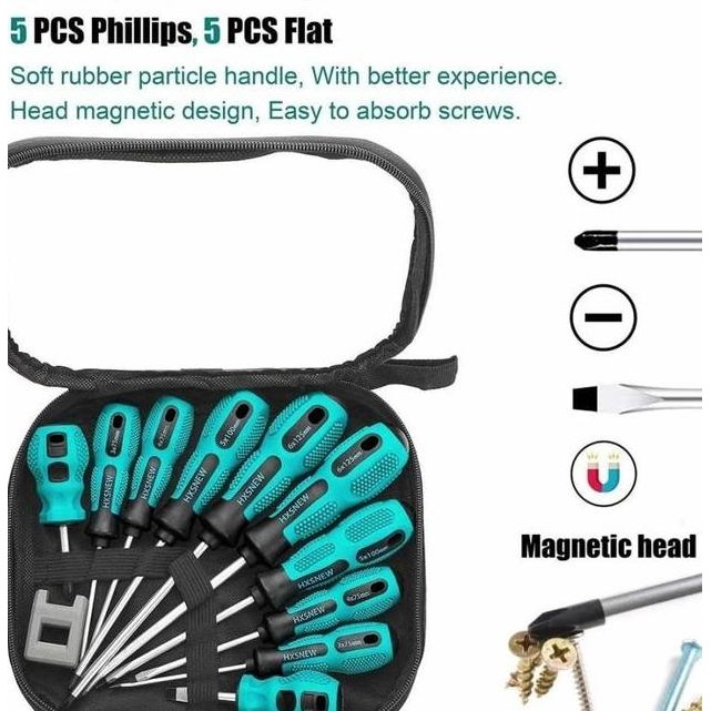 Screwdiver Obeng Set Magnet Obeng Set Reparasi Mata Obeng Skrup